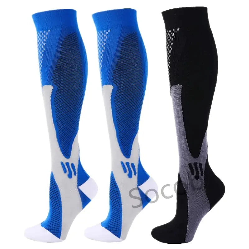 Bas de Compression Médicaux 20-30 mmHg - Lot de 3/6/7 Paires
