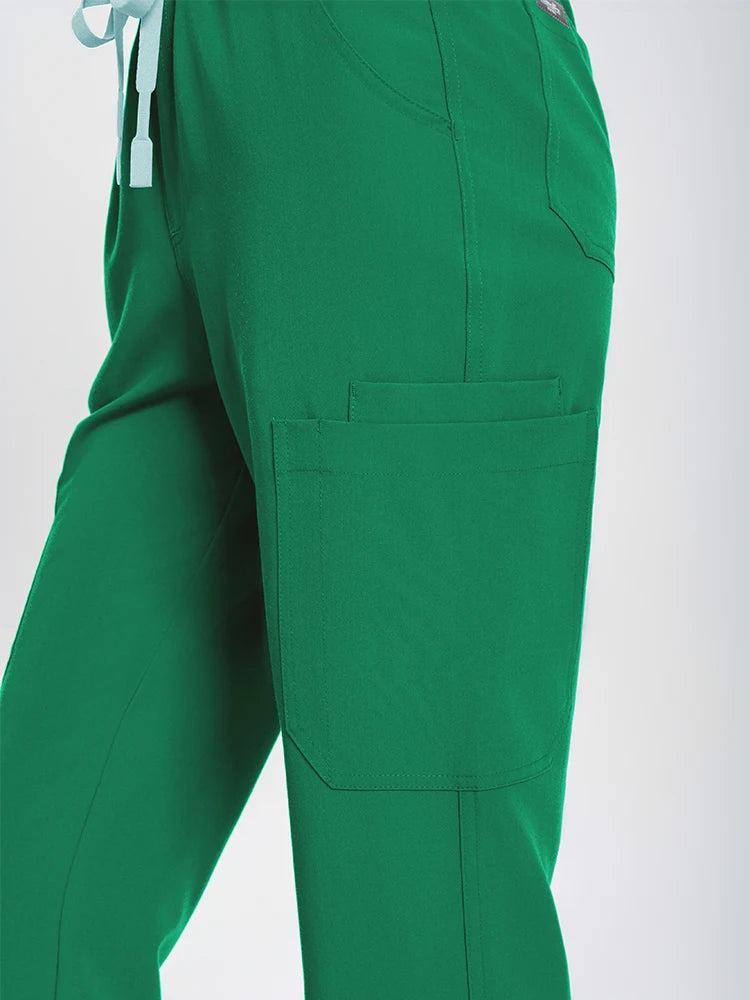 Ensemble Médical Antibactérien Vert - 2 Pièces (Haut et Pantalon)
