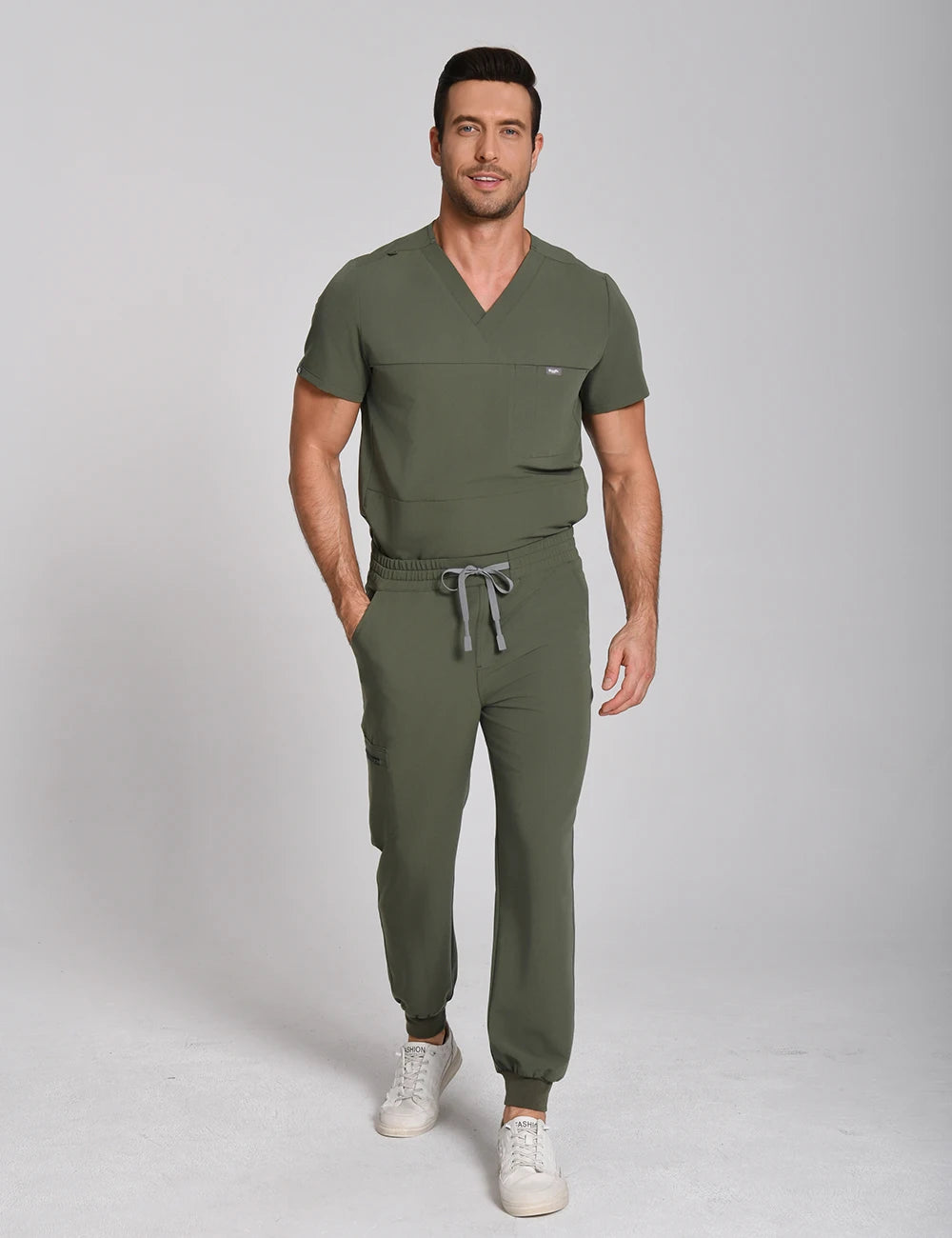 KUNGFU SCRUBS Ensemble médical homme antibactérien