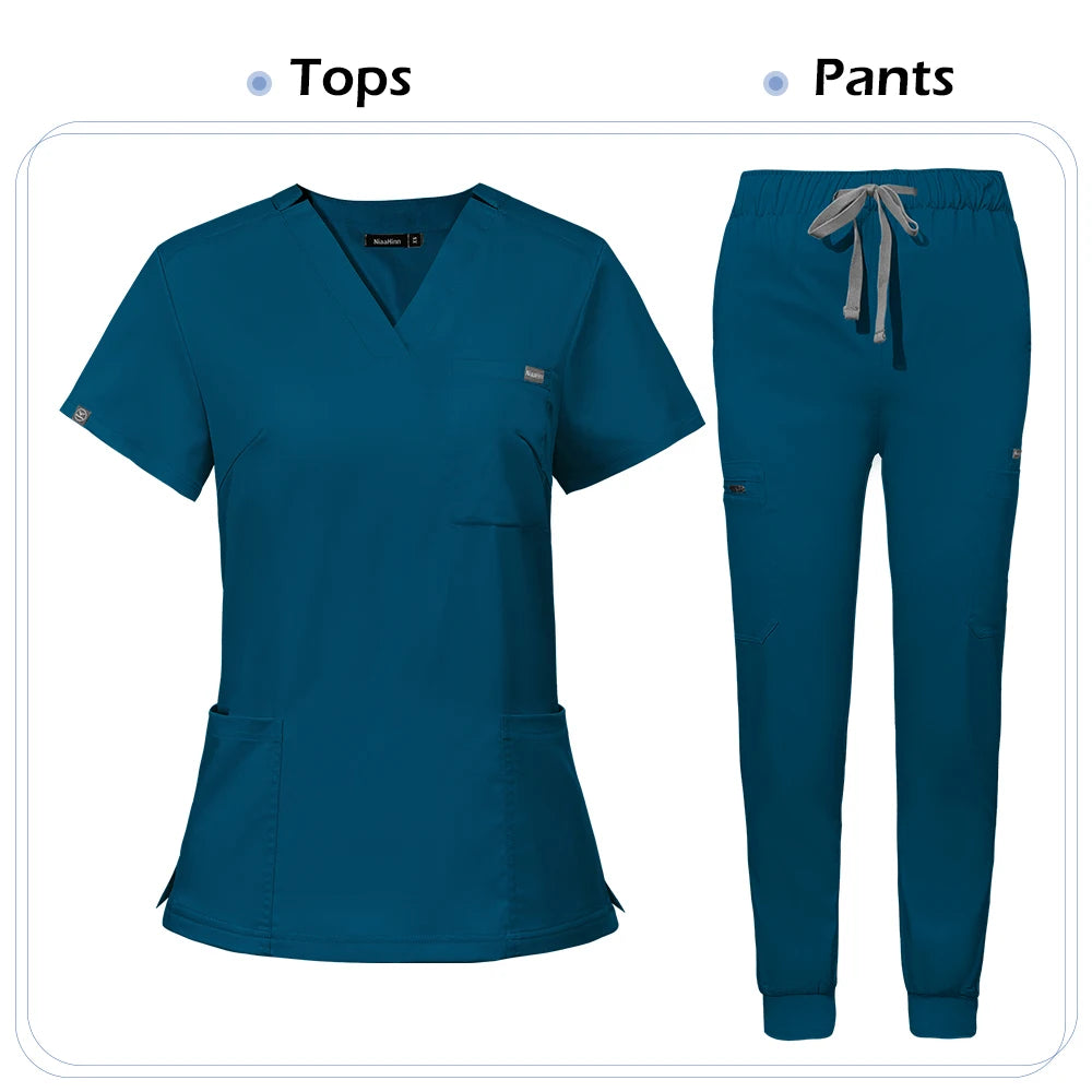 Ensemble Médical Femme - Haut et Pantalon (11 Couleurs)