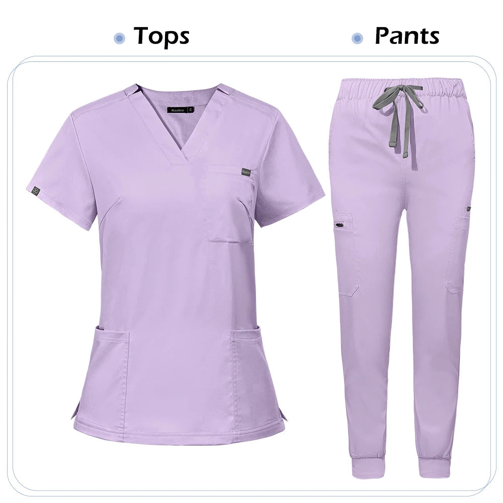 Ensemble Médical Femme - Haut et Pantalon (11 Couleurs)