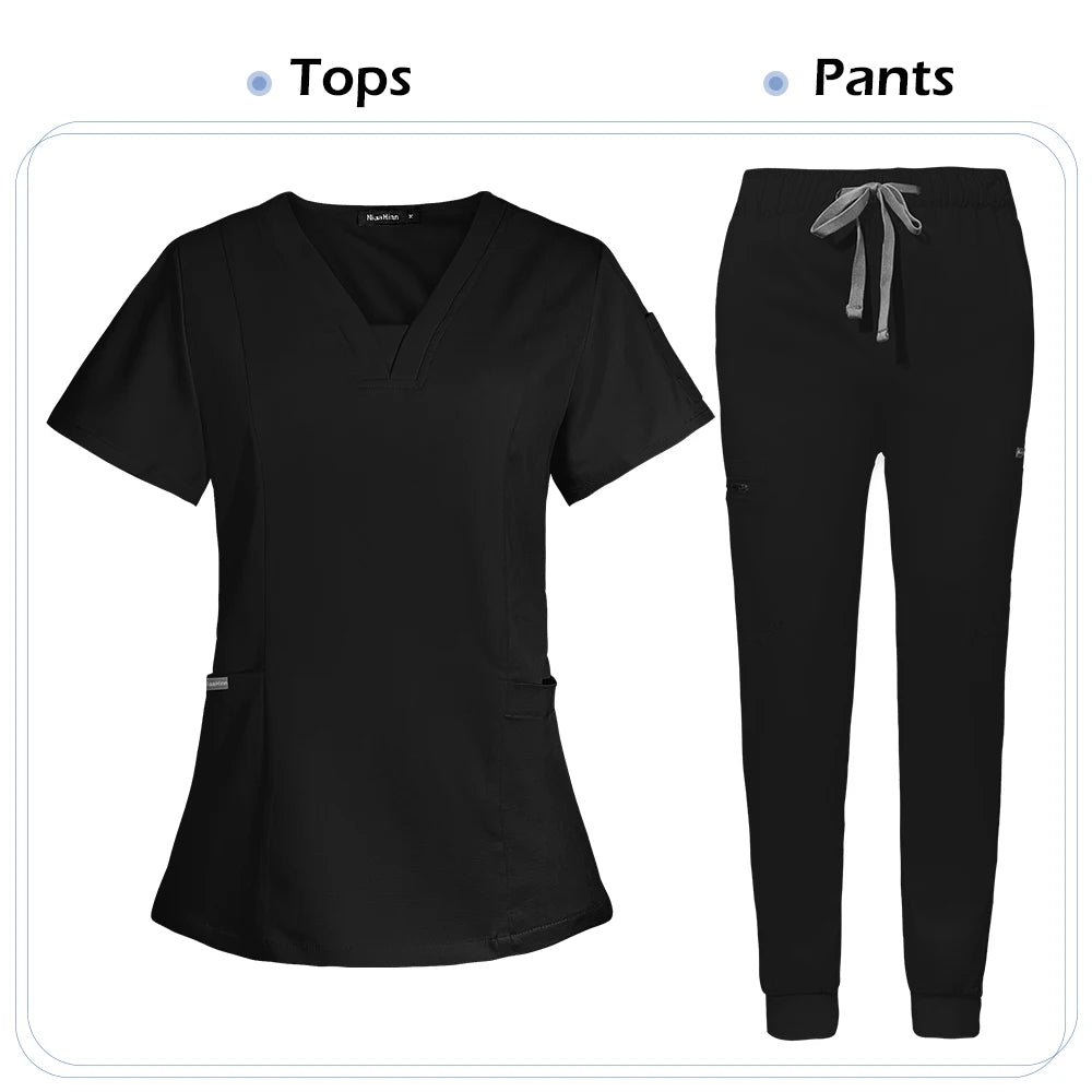 Ensemble Médical Femme - Haut et Pantalon (8 Couleurs)
