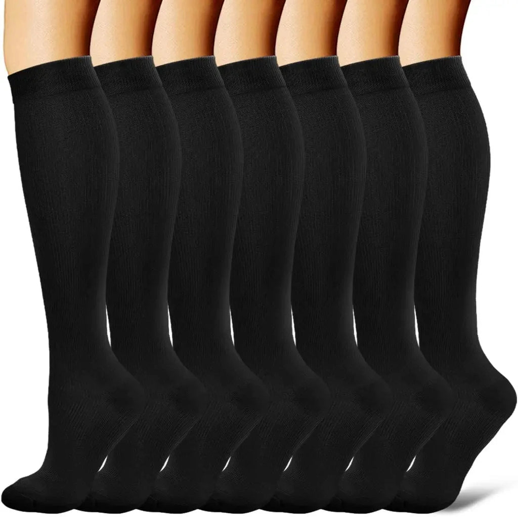 Bas de Compression Médicaux 20-30 mmHg - Lot de 3/6/7 Paires