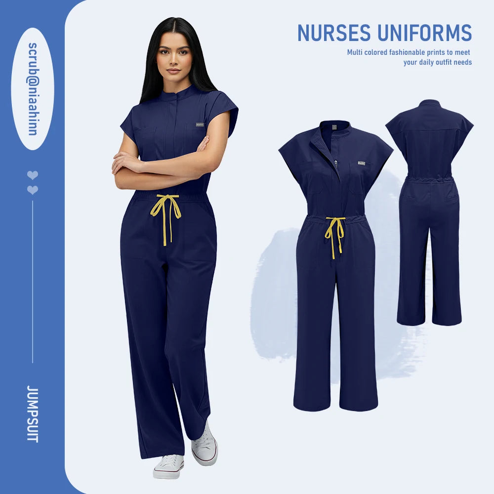 Combinaison Médicale Femme (6 Couleurs)