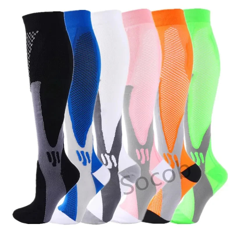 Bas de Compression Médicaux 20-30 mmHg - Lot de 3/6/7 Paires