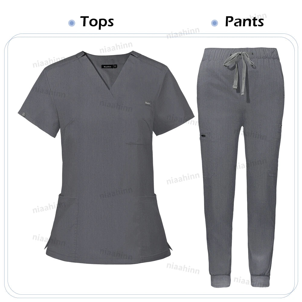 Ensemble Médical Femme - Haut et Pantalon (11 Couleurs)