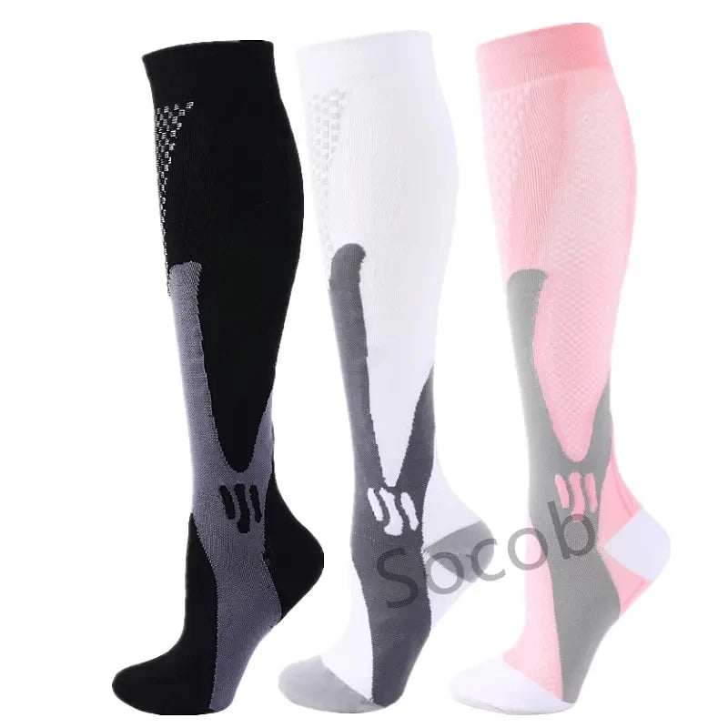 Bas de Compression Médicaux 20-30 mmHg - Lot de 3/6/7 Paires