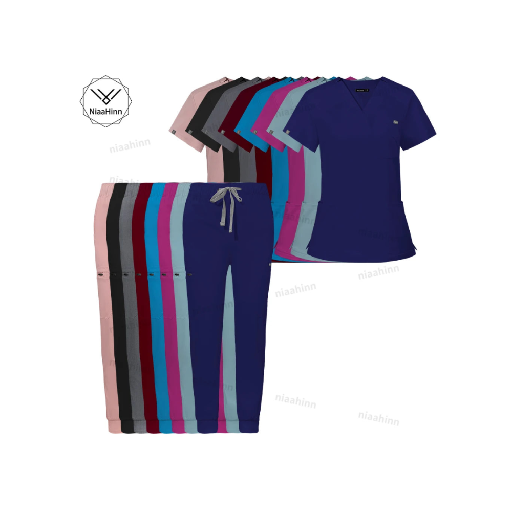Ensemble Médical Femme - Haut et Pantalon (11 Couleurs)