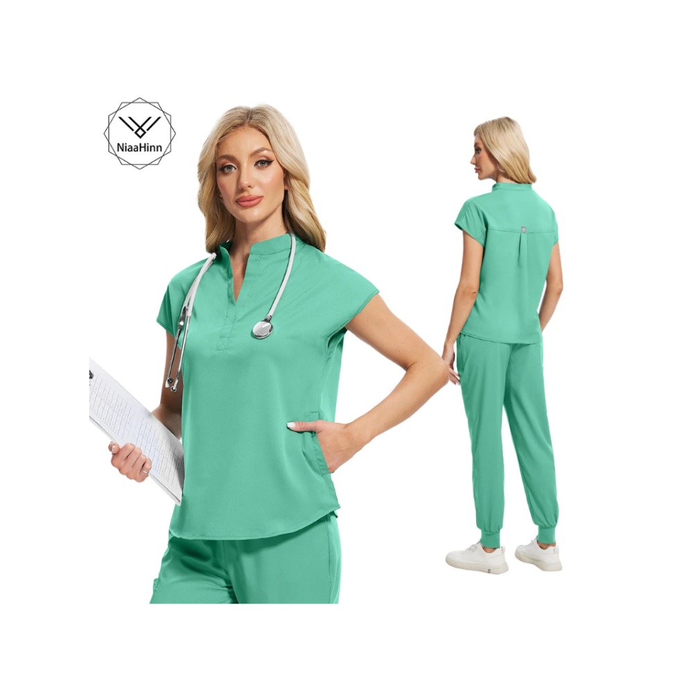 Ensemble Médical Femme - Haut et Pantalon (16 Couleurs)