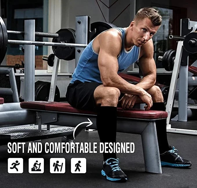 Bas de Compression Médicaux 20-30 mmHg - Lot de 3/6/7 Paires