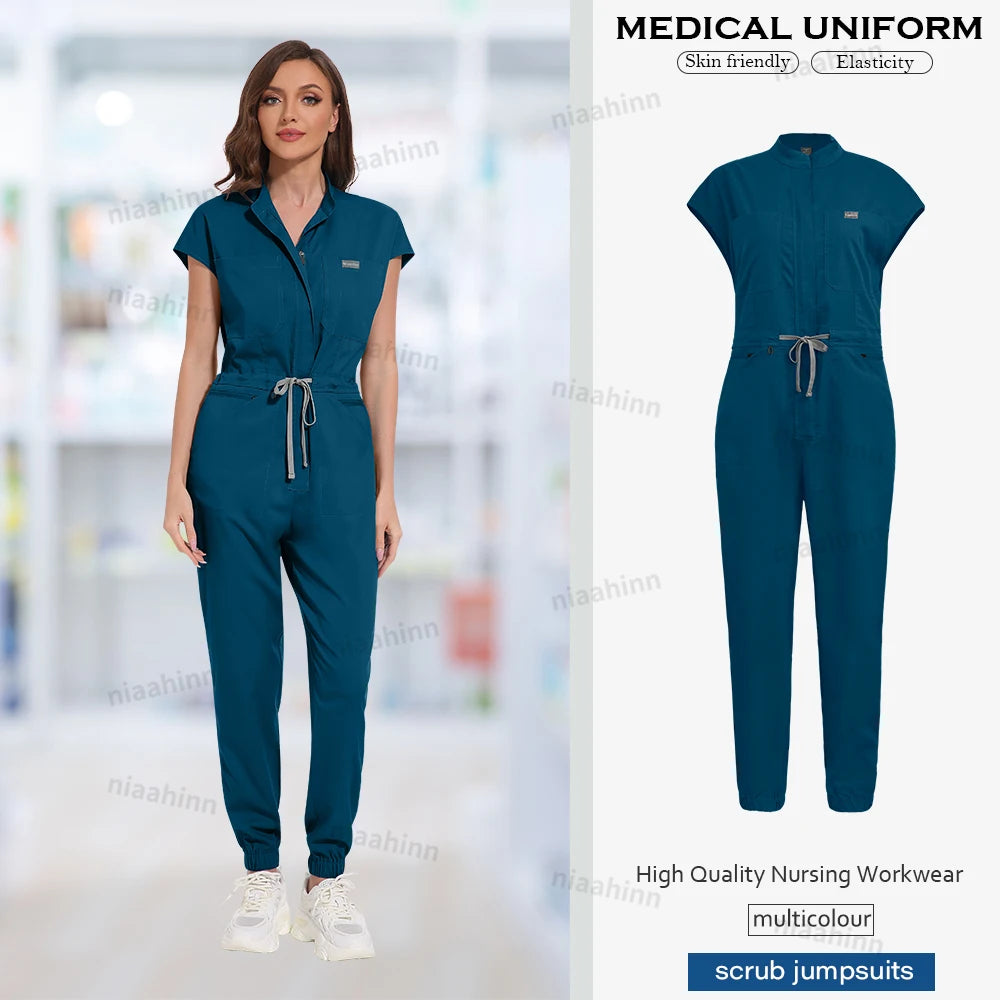 Combinaison Médicale Femme (4 Couleurs)