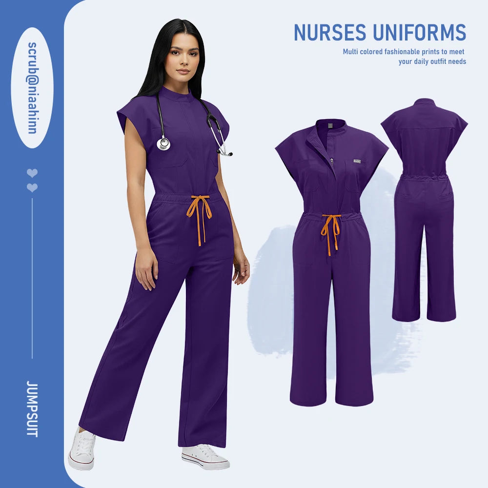 Combinaison Médicale Femme (6 Couleurs)