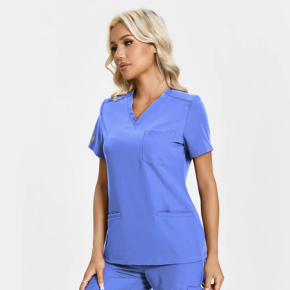 KUNGFU SCRUBS Ensemble médical femme anti-froissement doux antibactérien