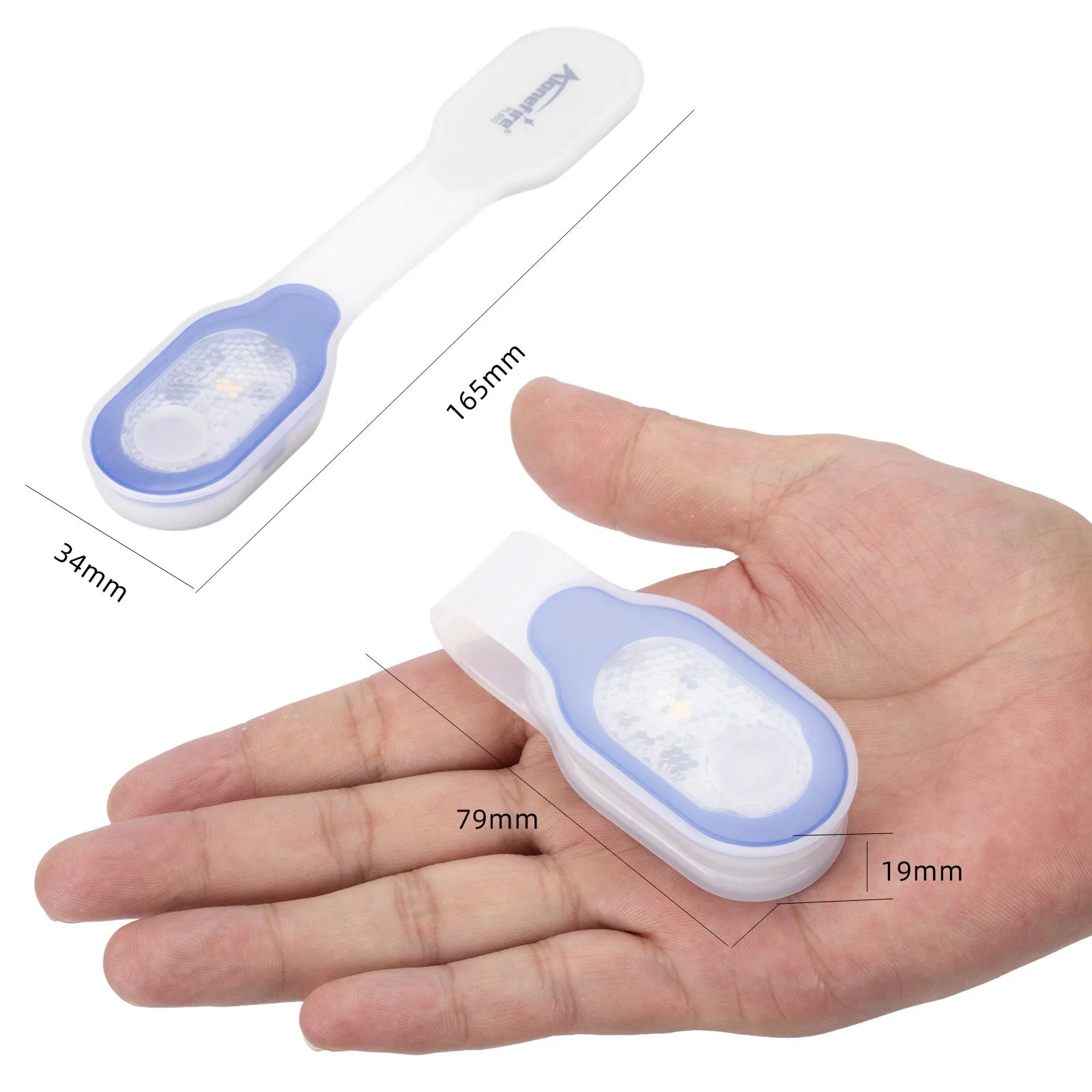 Lampe de Sécurité LED Rechargeable USB avec Clip