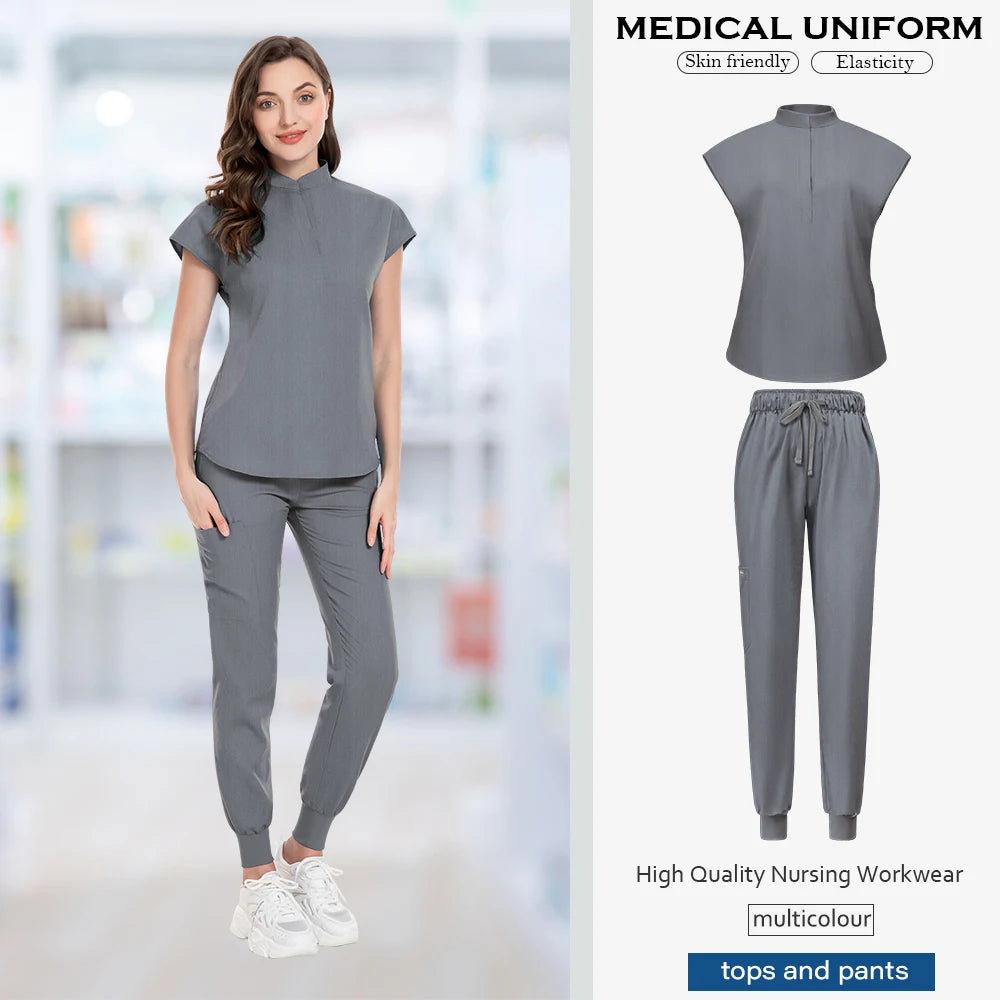 Ensemble Médical Femme - Haut et Pantalon (16 Couleurs)