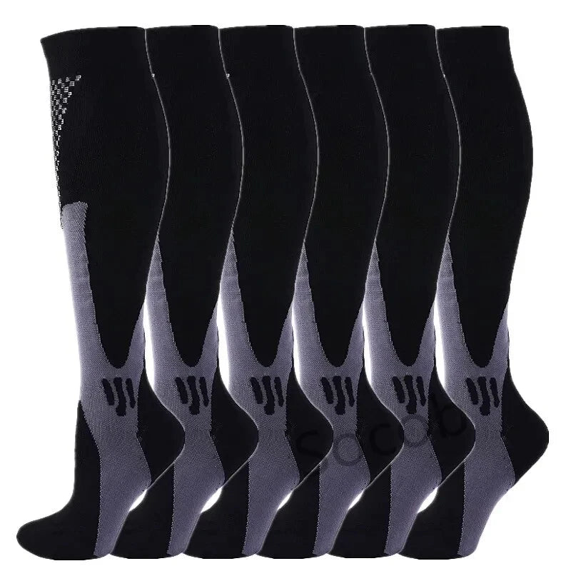 Bas de Compression Médicaux 20-30 mmHg - Lot de 3/6/7 Paires