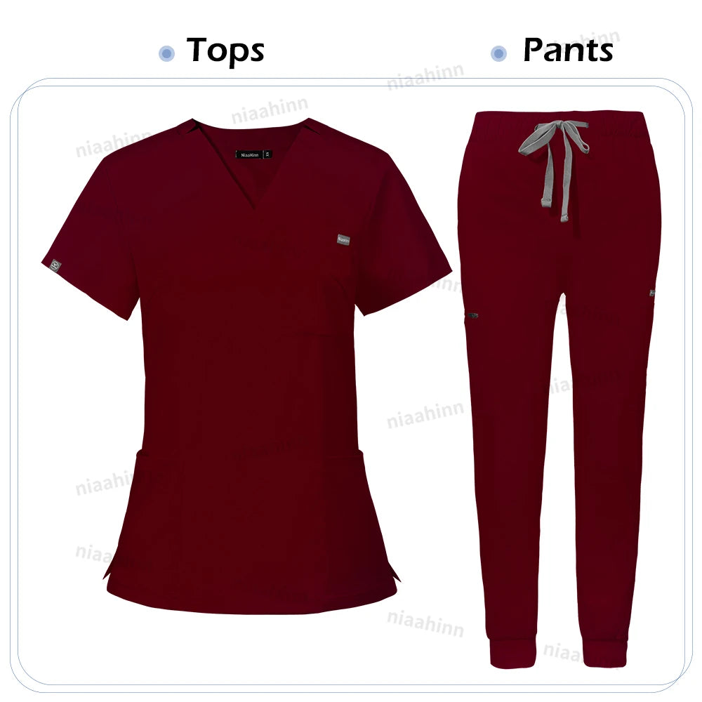 Ensemble Médical Femme - Haut et Pantalon (11 Couleurs)