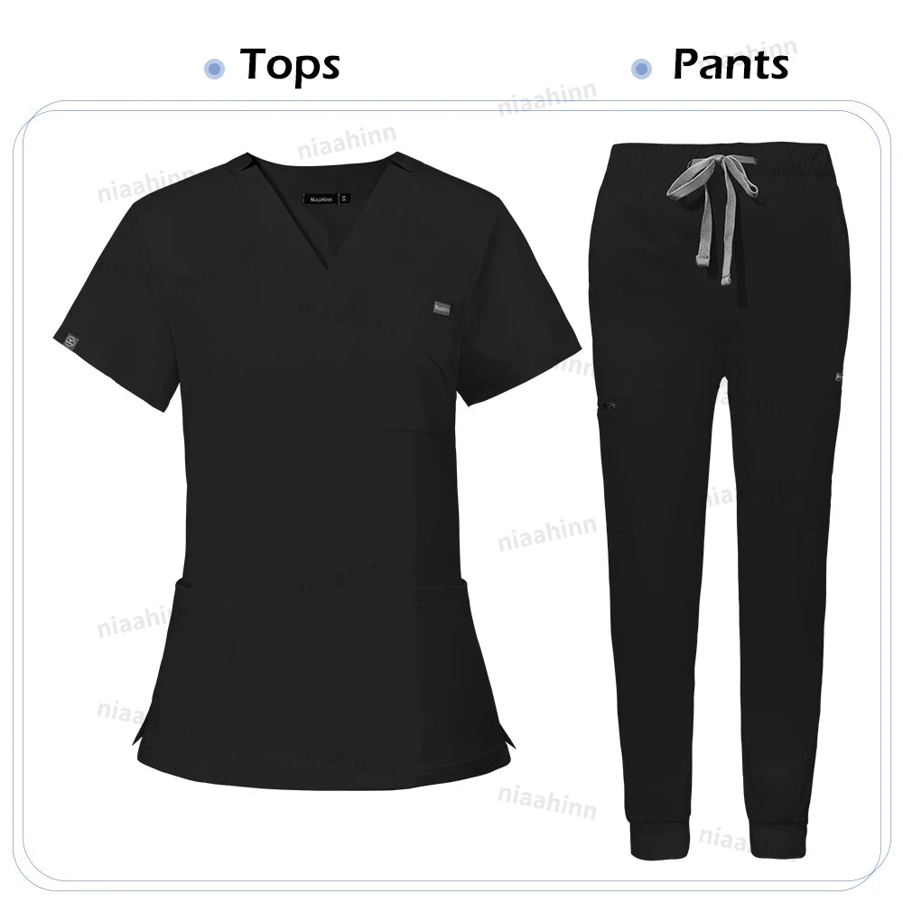 Ensemble Médical Femme - Haut et Pantalon (11 Couleurs)
