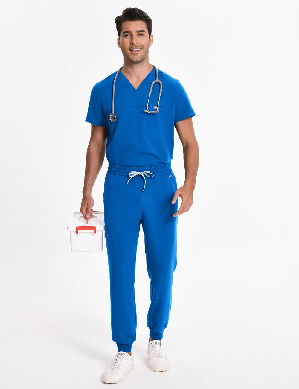KUNGFU SCRUBS Ensemble médical homme antibactérien