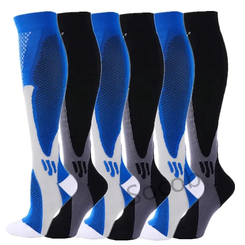 Bas de Compression Médicaux 20-30 mmHg - Lot de 3/6/7 Paires