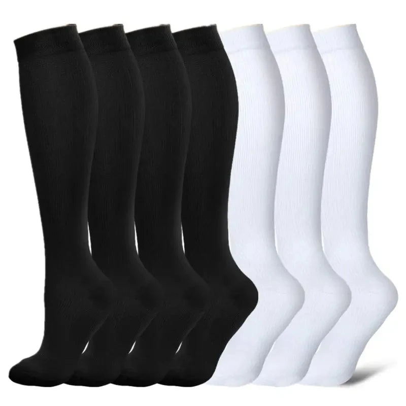 Bas de Compression Médicaux 20-30 mmHg - Lot de 3/6/7 Paires