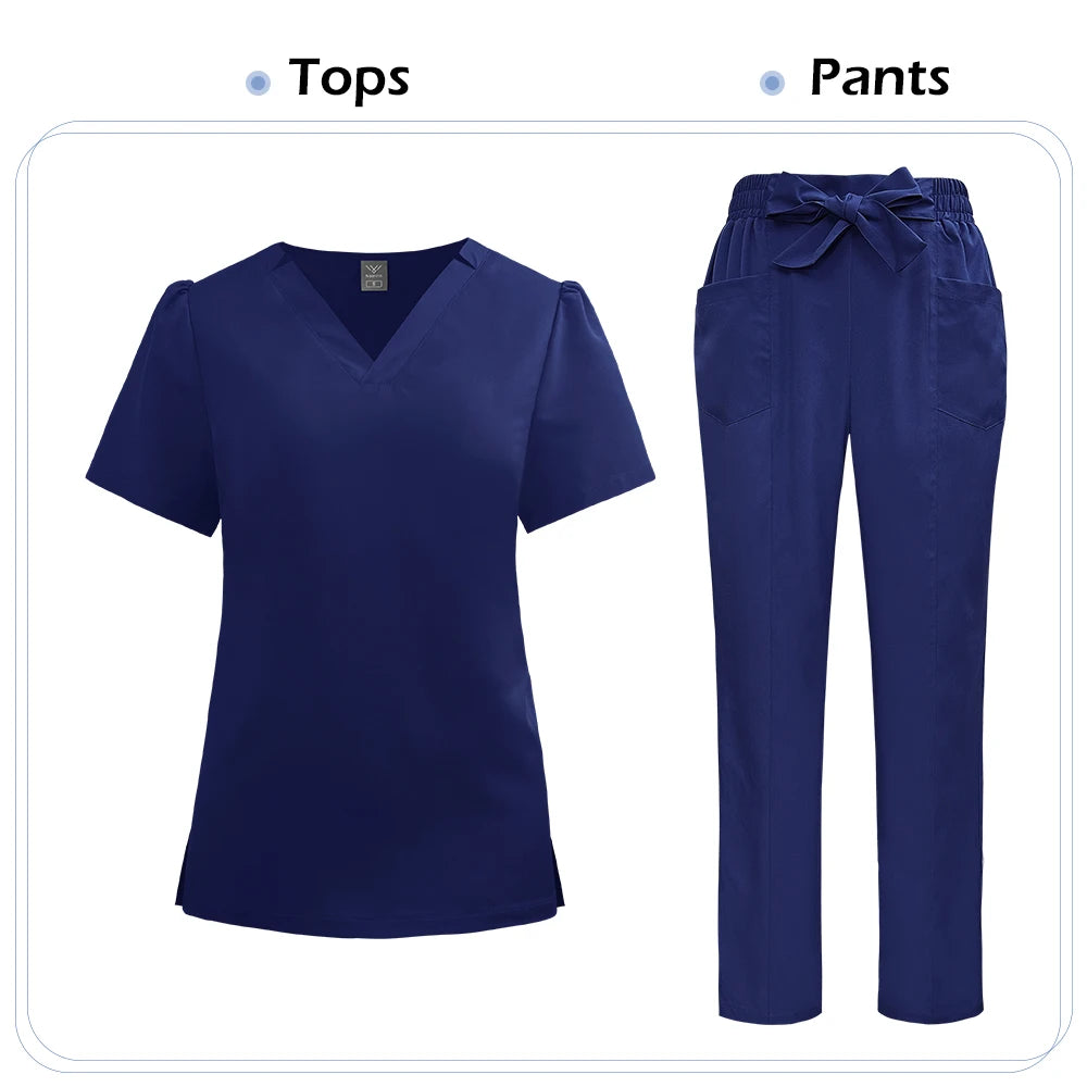Ensemble Médical Femme - Haut et Pantalon (10 Couleurs)