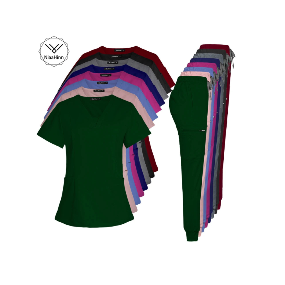 Ensemble Médical Femme - Haut et Pantalon (8 Couleurs)