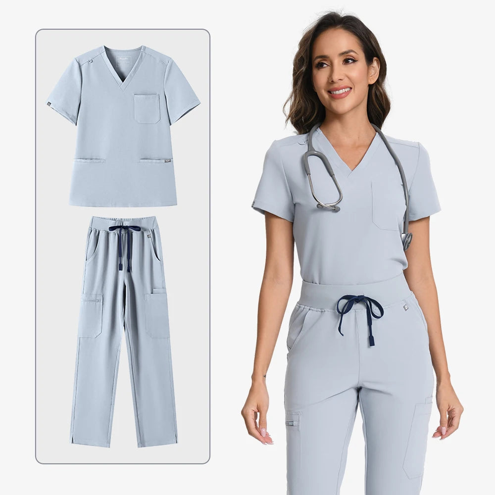 KUNGFU SCRUBS Ensemble médical femme anti-froissement