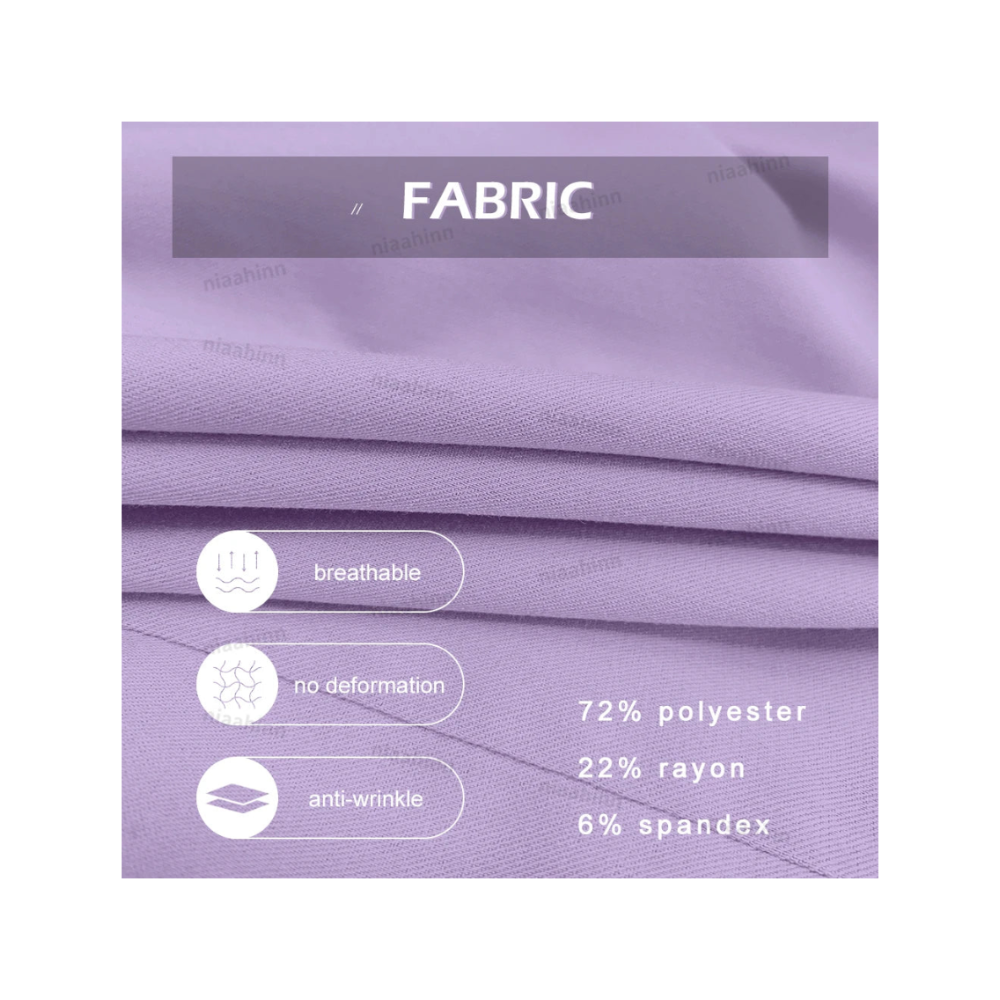 Ensemble Médical Femme - Haut et Pantalon (9 Couleurs)