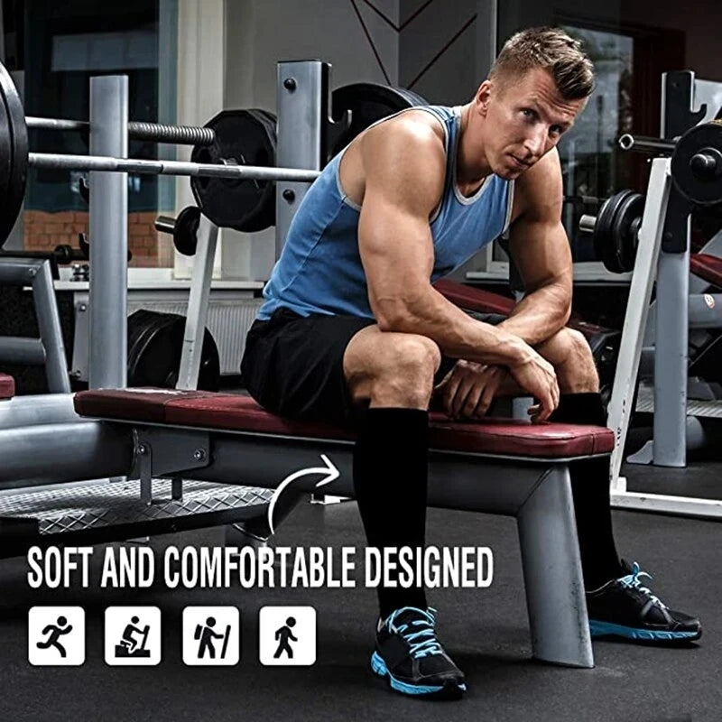 Bas de Compression Anti-Fatigue - Lot de 2 Paires