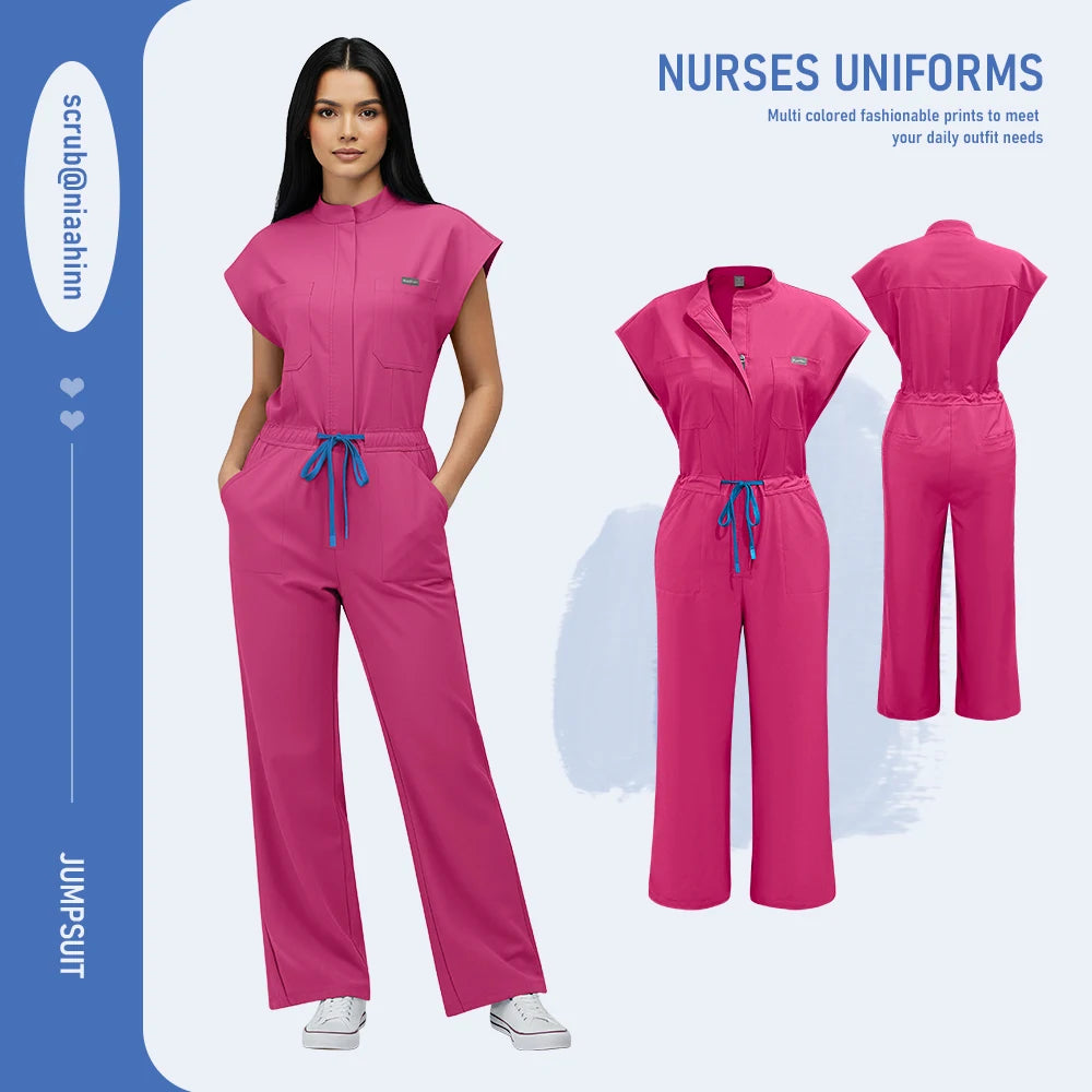 Combinaison Médicale Femme (6 Couleurs)