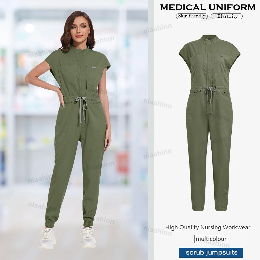 Combinaison Médicale Femme (4 Couleurs)