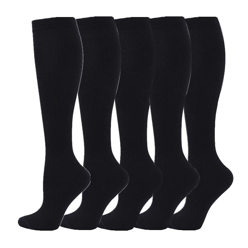 Bas de Compression Médicaux 20-30 mmHg - Lot de 3/6/7 Paires