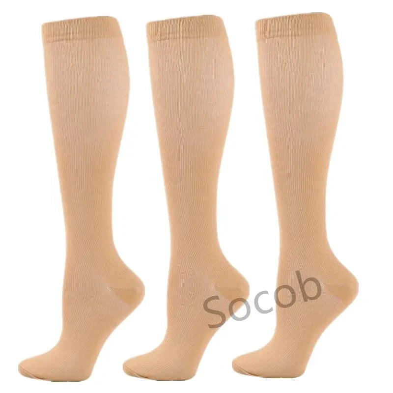 Bas de Compression Médicaux 20-30 mmHg - Lot de 3/6/7 Paires