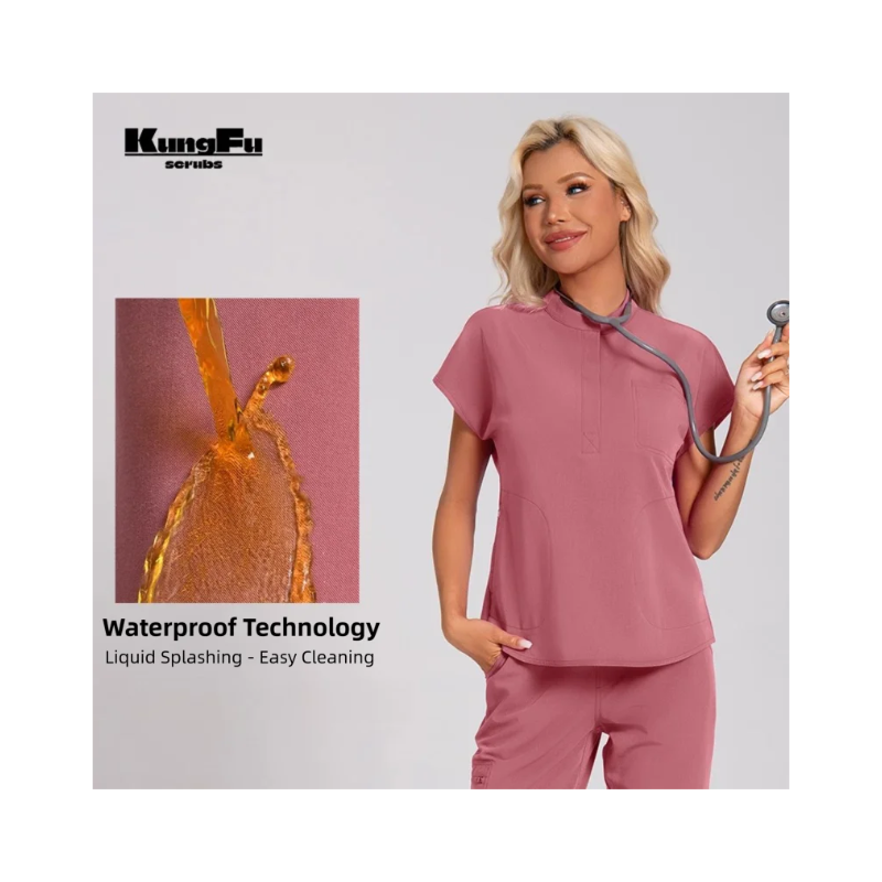 KUNGFU SCRUBS Pièces médicales séparées femme couleurs modernes - Haut ou pantalon