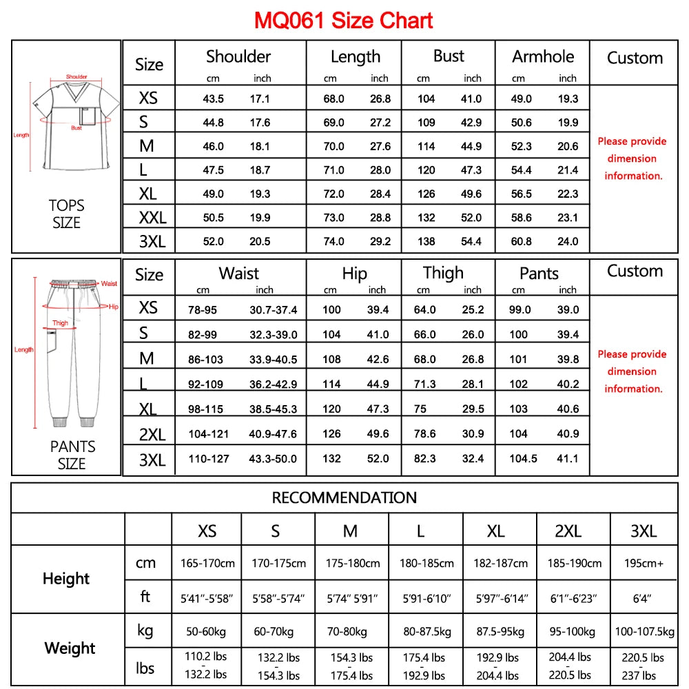 KUNGFU SCRUBS Ensemble médical homme antibactérien