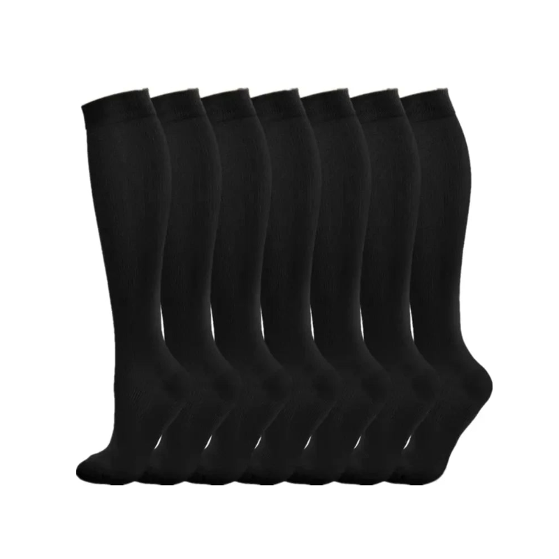 Bas de Compression Médicaux 20-30 mmHg - Lot de 3/6/7 Paires