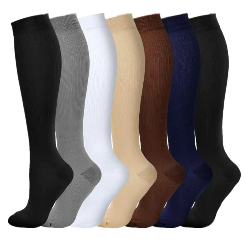 Bas de Compression Médicaux 20-30 mmHg - Lot de 3/6/7 Paires