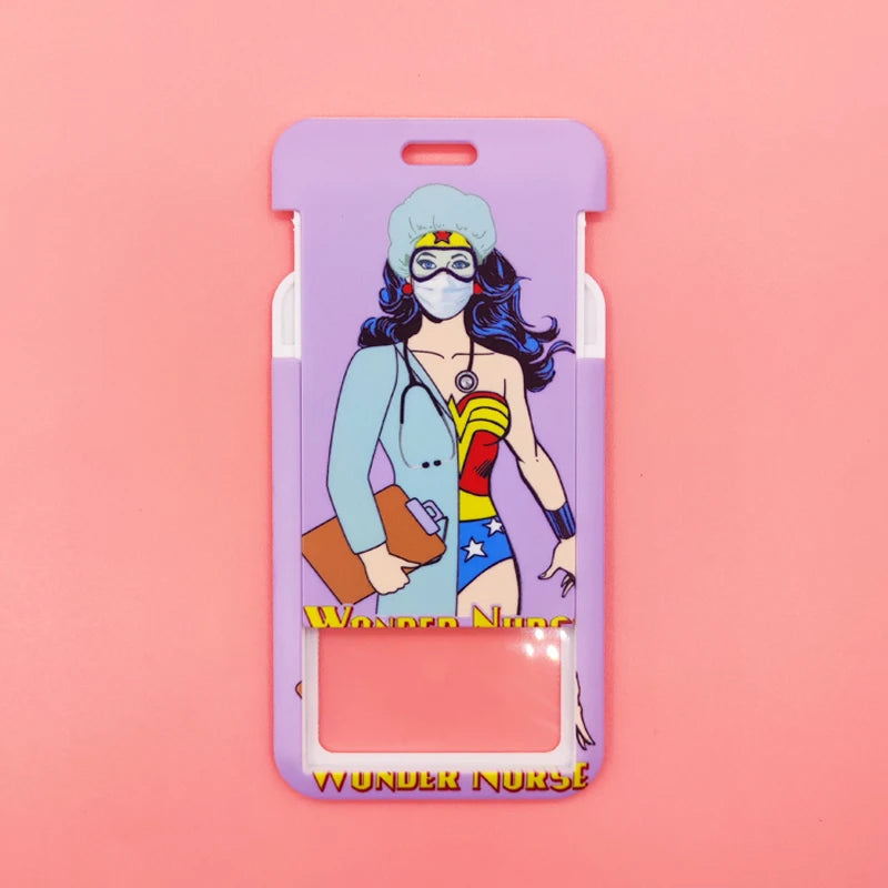 Porte-badge avec cordon pour infirmières et médecins