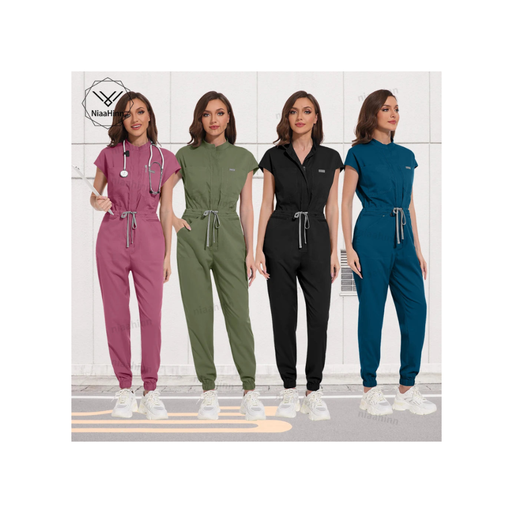 Combinaison Médicale Femme (4 Couleurs)