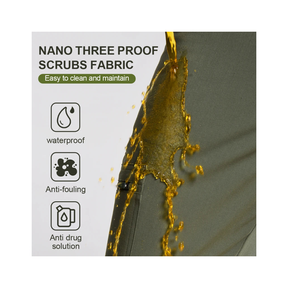 KUNGFU SCRUBS Ensemble médical homme antibactérien