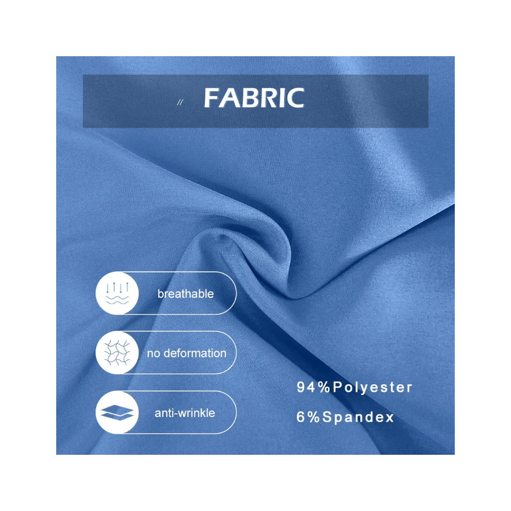 Ensemble Médical Unisexe - Haut Col V et Pantalon (5 Couleurs)