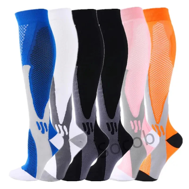 Bas de Compression Médicaux 20-30 mmHg - Lot de 3/6/7 Paires