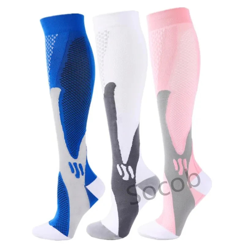 Bas de Compression Médicaux 20-30 mmHg - Lot de 3/6/7 Paires