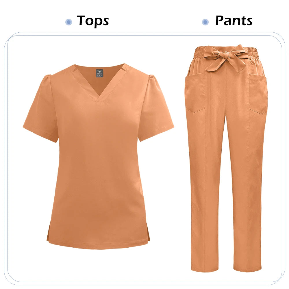 Ensemble Médical Femme - Haut et Pantalon (10 Couleurs)