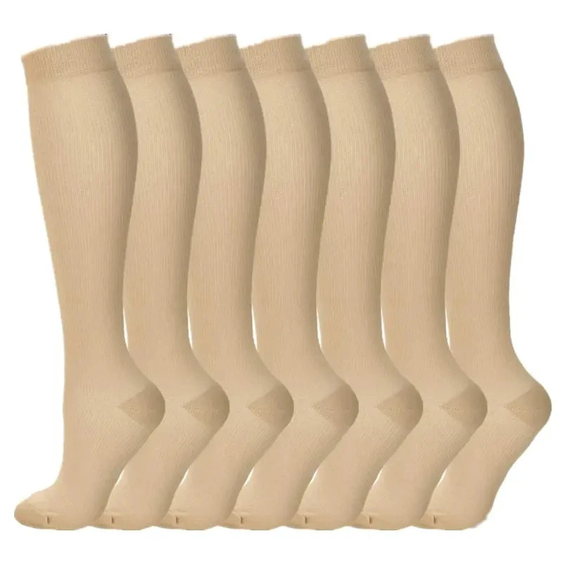 Bas de Compression Médicaux 20-30 mmHg - Lot de 3/6/7 Paires