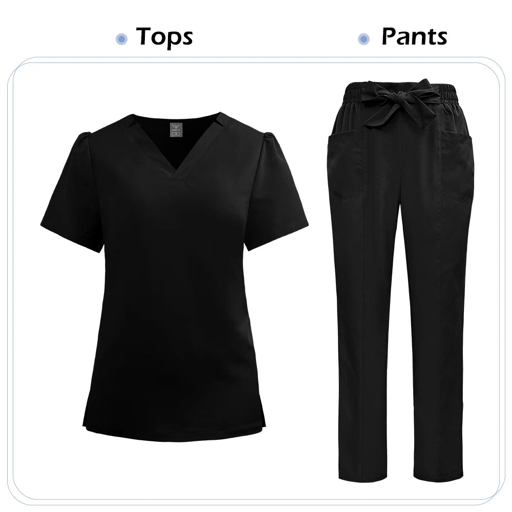 Ensemble Médical Femme - Haut et Pantalon (10 Couleurs)