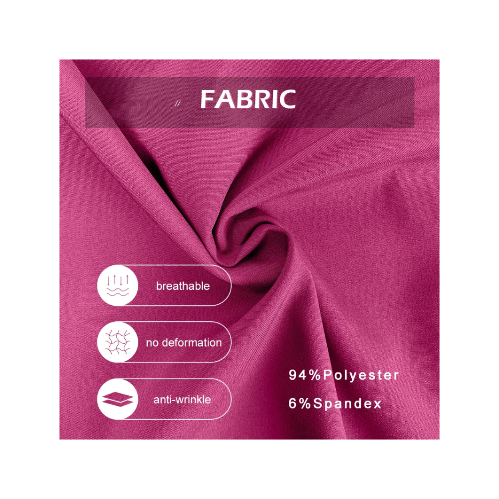 Ensemble Médical Femme - Haut et Pantalon (10 Couleurs)