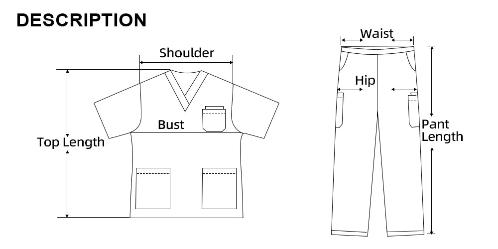 KUNGFU SCRUBS Ensemble médical femme antibactérien noir