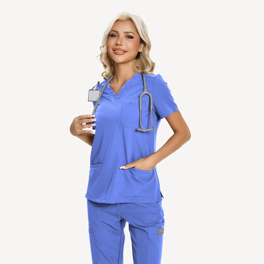 KUNGFU SCRUBS Pièces médicales séparées femme - Haut ou pantalon antibactérien